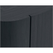 21.65''H Contemporary Solid Wood TV Stand in Dark Oak