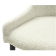 20.25''H Contemporary Wood Dining Chair in Off White 2 Pieces