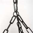 Mercana Liam I Bead Bowl-Style 4 Bulb Chandelier in Black
