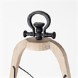 Mercana Zain II Large Brown Wooden Vintage Inspired Candle Holder Lantern