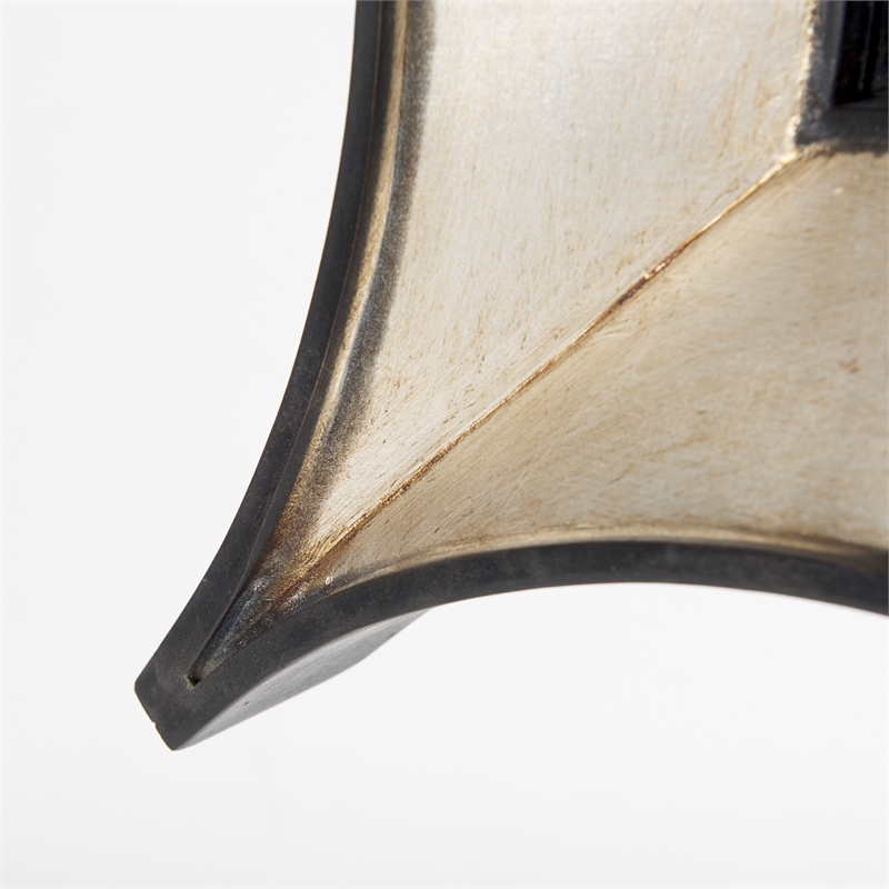 Mercana Ovallas 16.5x16.5 Star Brown Wood Frame Mirror