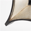 Mercana Ovallas 16.5x16.5 Star Brown Wood Frame Mirror