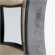 Mercana Ovallas 16.5x16.5 Star Brown Wood Frame Mirror
