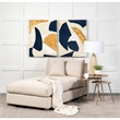 Mercana Reva III 16.3 x 17 Round Top Gold-Toned Cast Metal Accent Table