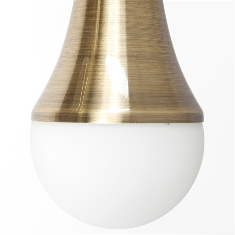 Mercana Decarlo II Metal Multi-Arm 13 Light Chandelier in Black and Gold