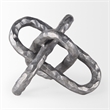Mercana Wilhelm I Gray/Silver Metal Industrial Decorative Object (Small)