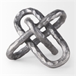 Mercana Wilhelm I Gray/Silver Metal Industrial Decorative Object (Small)