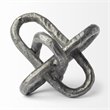 Mercana Wilhelm I Gray/Silver Metal Industrial Decorative Object (Small)