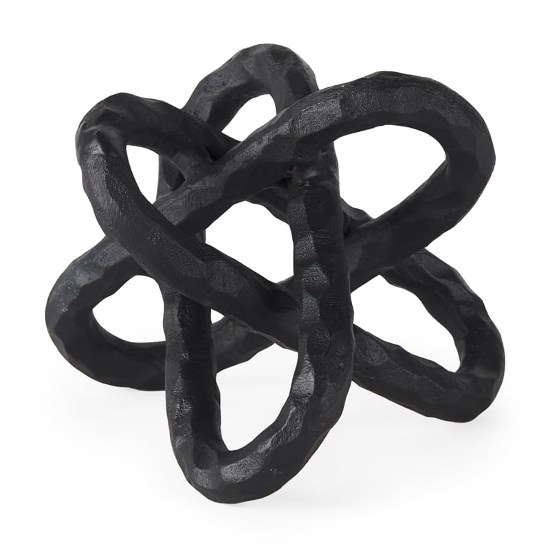 Mercana Wilhelm I Black Metal Industrial Decorative Object (Small)
