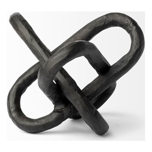 Mercana Wilhelm I Black Metal Industrial Decorative Object (Small)