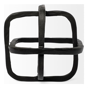 Mercana Willem I Black Metal Industrial Decorative Object