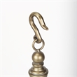 Mercana Gerson II Small Cage-Style Gold Metal Candle Holder Lantern