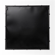 Mercana Christa Black Metal Mirrored Base Square Tray