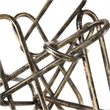 Mercana Henderson II Paperclip Inspired Gold Metal Decorative Object
