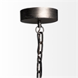 Mercana Bashaw I Metal Dome Pendant Light in Brown