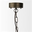 Mercana Zaio 12.5x18.5 Gray Metal Caged Bulb Pendant Light