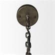 Mercana Zaio 12.5x18.5 Gray Metal Caged Bulb Pendant Light