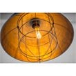 Mercana Dawson I 13x13.5 Silver Toned Metal Dome Pendant Light