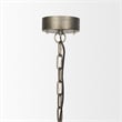 Mercana Dawson I 13x13.5 Silver Toned Metal Dome Pendant Light