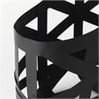 Mercana Tyrell Set of 2 Black Iron Metal Baskets