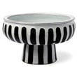 Mercana Lexington Black and White ceramic bowl