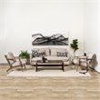 Mercana Mayweather Set of 3 Geometric Ceramic Cubes in Gloss Black