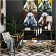 Mercana Kirby I 66x28.8 Medium Brown Wooden Cross-Braced Console Table