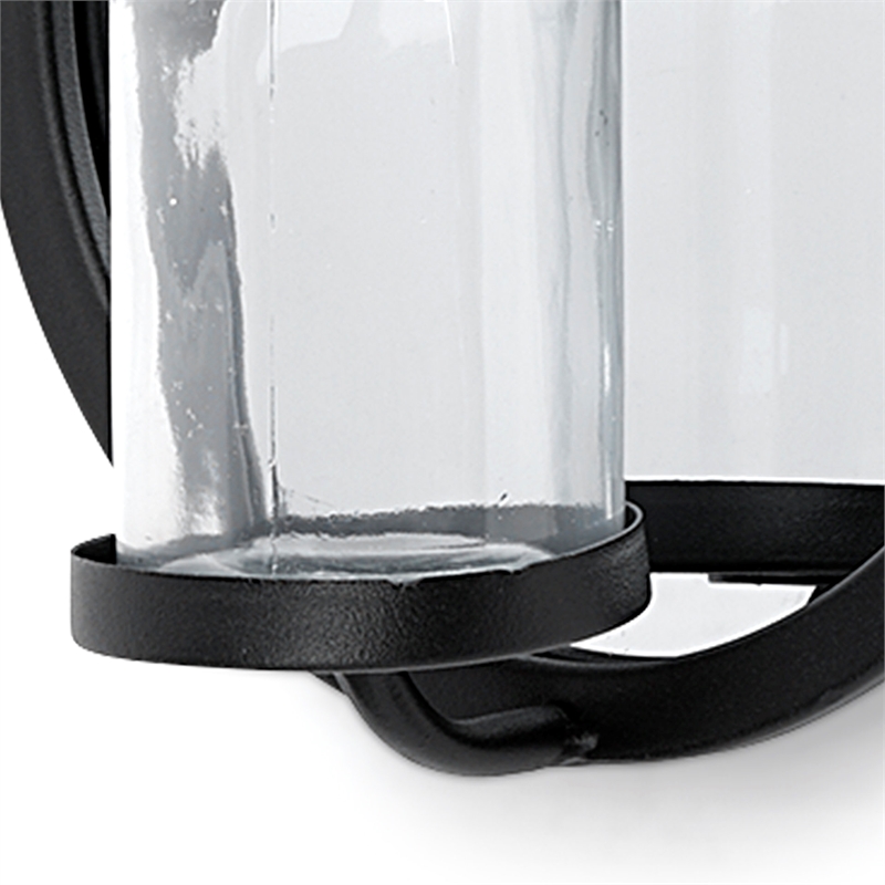 Mercana Katherine Wall Mounted Mirror w/Glass Bottle for Botanicals or Floral