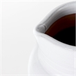 Mercana Harmon II  Large White/Charcoal Ceramic Jug