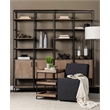 Mercana Furniture Delaunay I Large Gold Hammered Metal Rustic Links