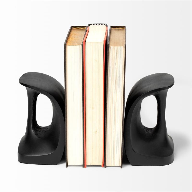 Mercana Last Cobbler's Shoemaker Tool Bookend Black Metal
