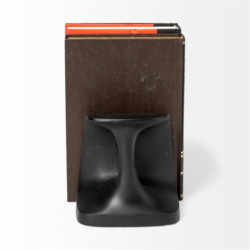 Mercana Last Cobbler's Shoemaker Tool Bookend Black Metal