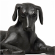 Mercana Czar Cast black metal Labrador Retriever decorative object