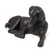 Mercana Czar Cast black metal Labrador Retriever decorative object