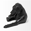 Mercana Czar Cast black metal Labrador Retriever decorative object
