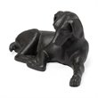 Mercana Czar Cast black metal Labrador Retriever decorative object