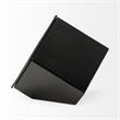 Mercana Furniture Ralph II Black Metal Cube Table Clock
