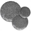 Mercana Lanx Set of 3 Decorative Black/Grey Metal Plates