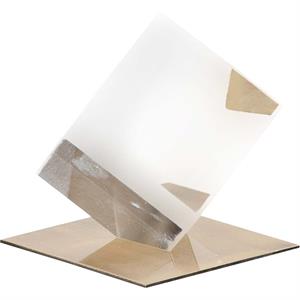 Mercana Lareina I Clear Decorative Optical Glass Sculpture