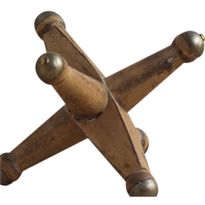 Mercana Jacto 9.1&quot Metal Jack with Brown Faux-Rust finish