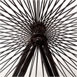 Mercana London Eye Ferris Wheel Object in Gray metal