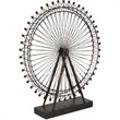 Mercana London Eye Ferris Wheel Object in Gray metal