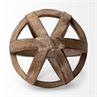 Mercana Tibik Brown Wood Decorative Orb