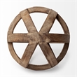Mercana Tibik Brown Wood Decorative Orb