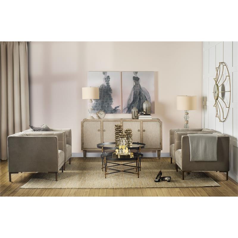 Mercana Henley I Small Bronze Metal Decorative Table Candle Holder