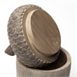 Mercana Mandor I Small Brown Resin Acorn Box