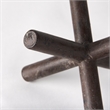 Mercana Astericks III 4.8H Black Metal decor object