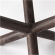 Mercana Astericks III 4.8H Black Metal decor object