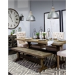 Mercana Kingston II Small Rustic Brown and Silver Metal Framed Table Lantern