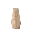 Mercana Allen II Small Natural Wooden Base Oval Vase
